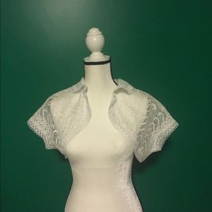 Lulu Guinness Lace Shrug NWT